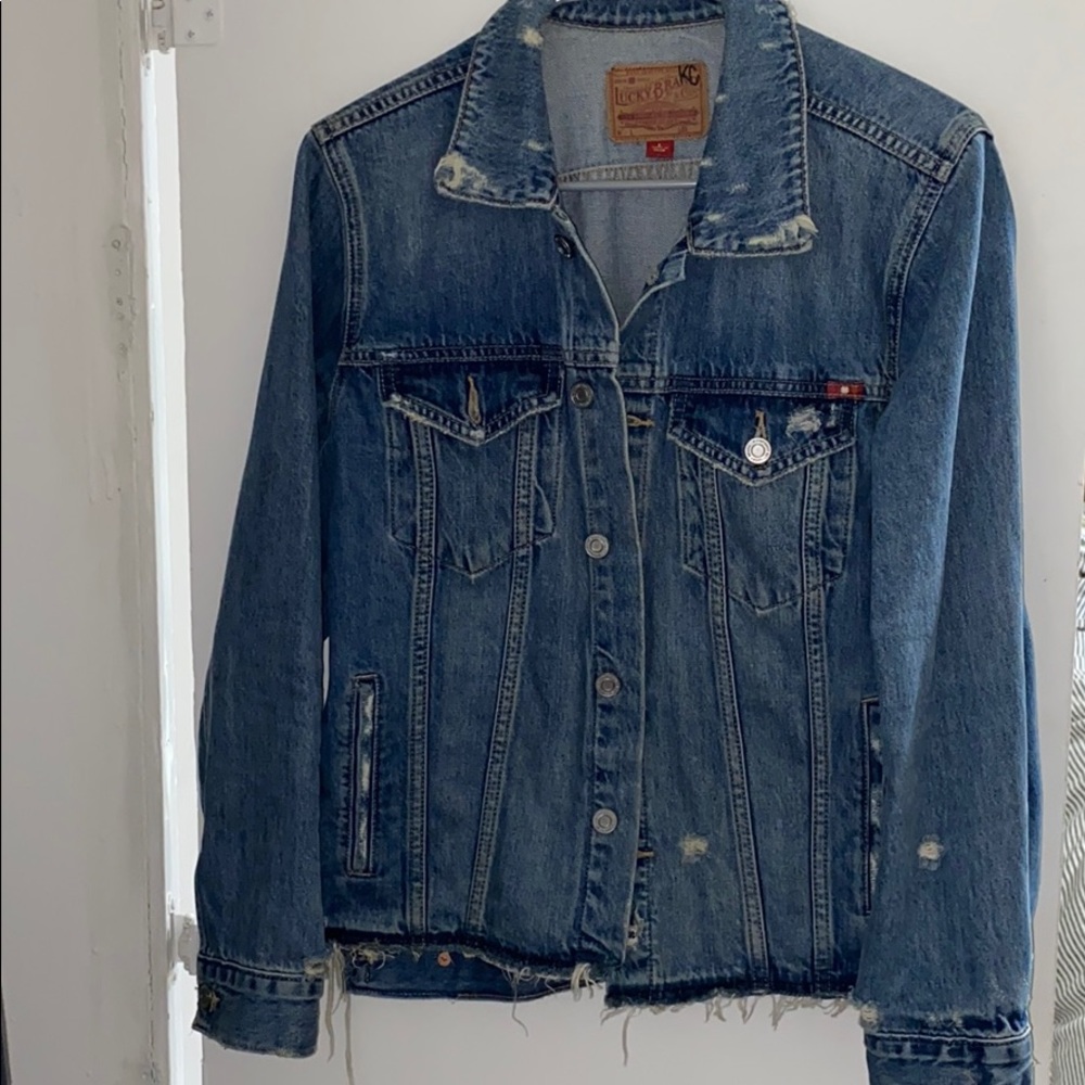 Jean Jacket (lucky brand) (tomboy trucker)